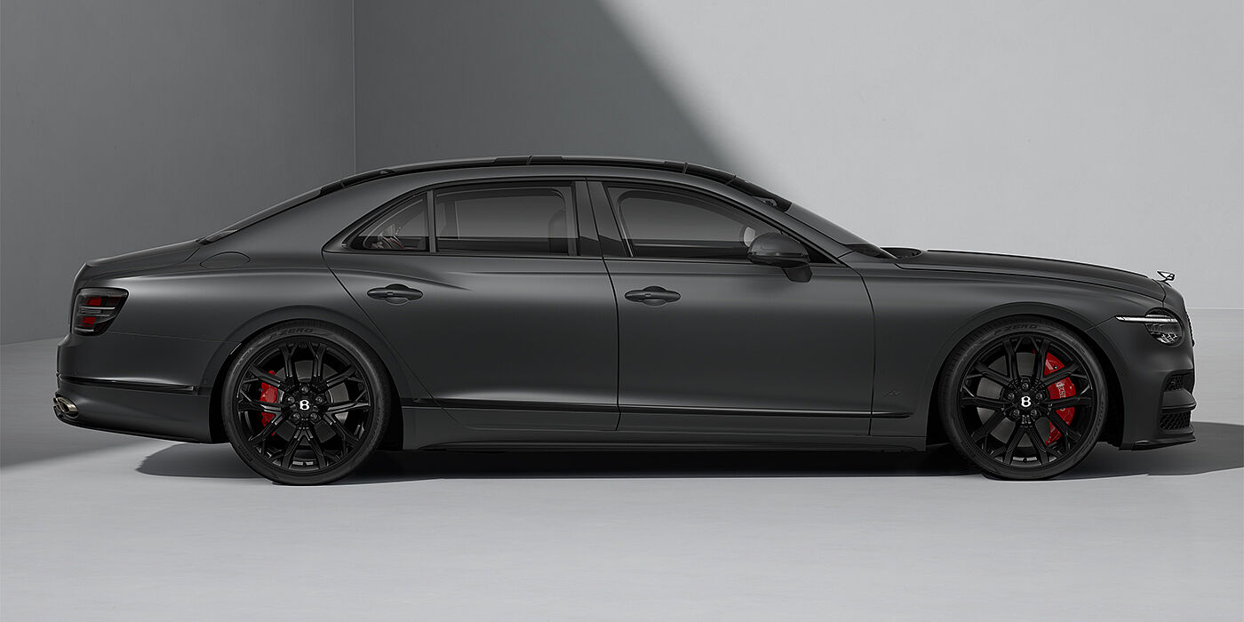 Gohm Sportwagen GmbH | Bentley Singen New Bentley Flying Spur S sedan in Anthracite Satin paint profile with 22" Sports wheels