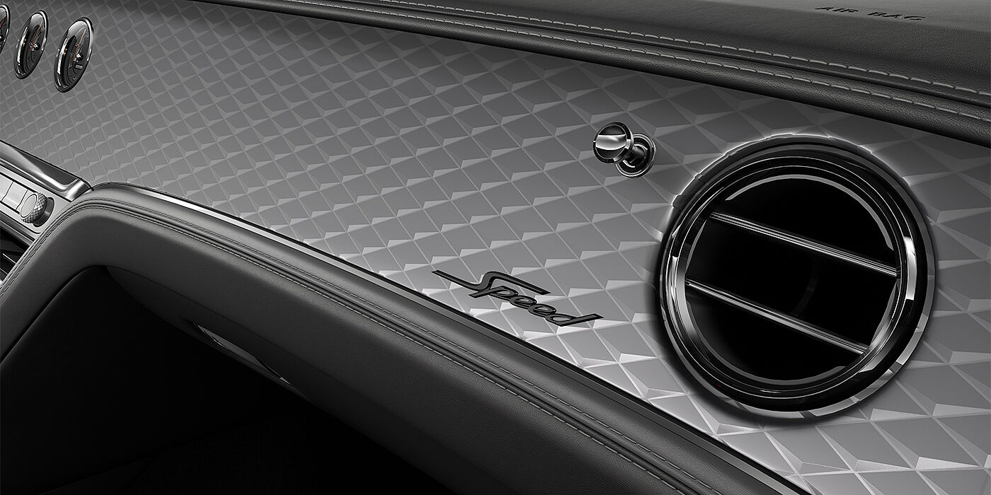 Gohm Sportwagen GmbH | Bentley Singen New Bentley Flying Spur Speed sedan Diamond Brushed Dark Tint Aluminium veneer