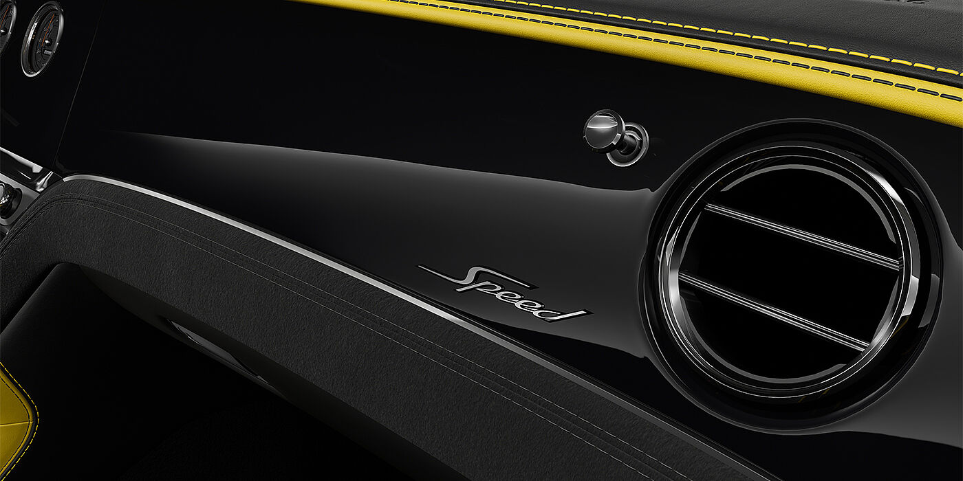 Gohm Sportwagen GmbH | Bentley Singen Bentley Continental GT Speed coupe veneer detail in Piano Black veneer