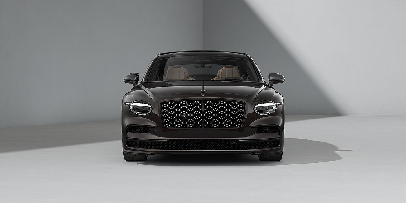 Gohm Sportwagen GmbH | Bentley Singen New Bentley Flying Spur Mulliner sedan in Havana brown paint full front with 22" Mulliner Black Painted & Polished wheels