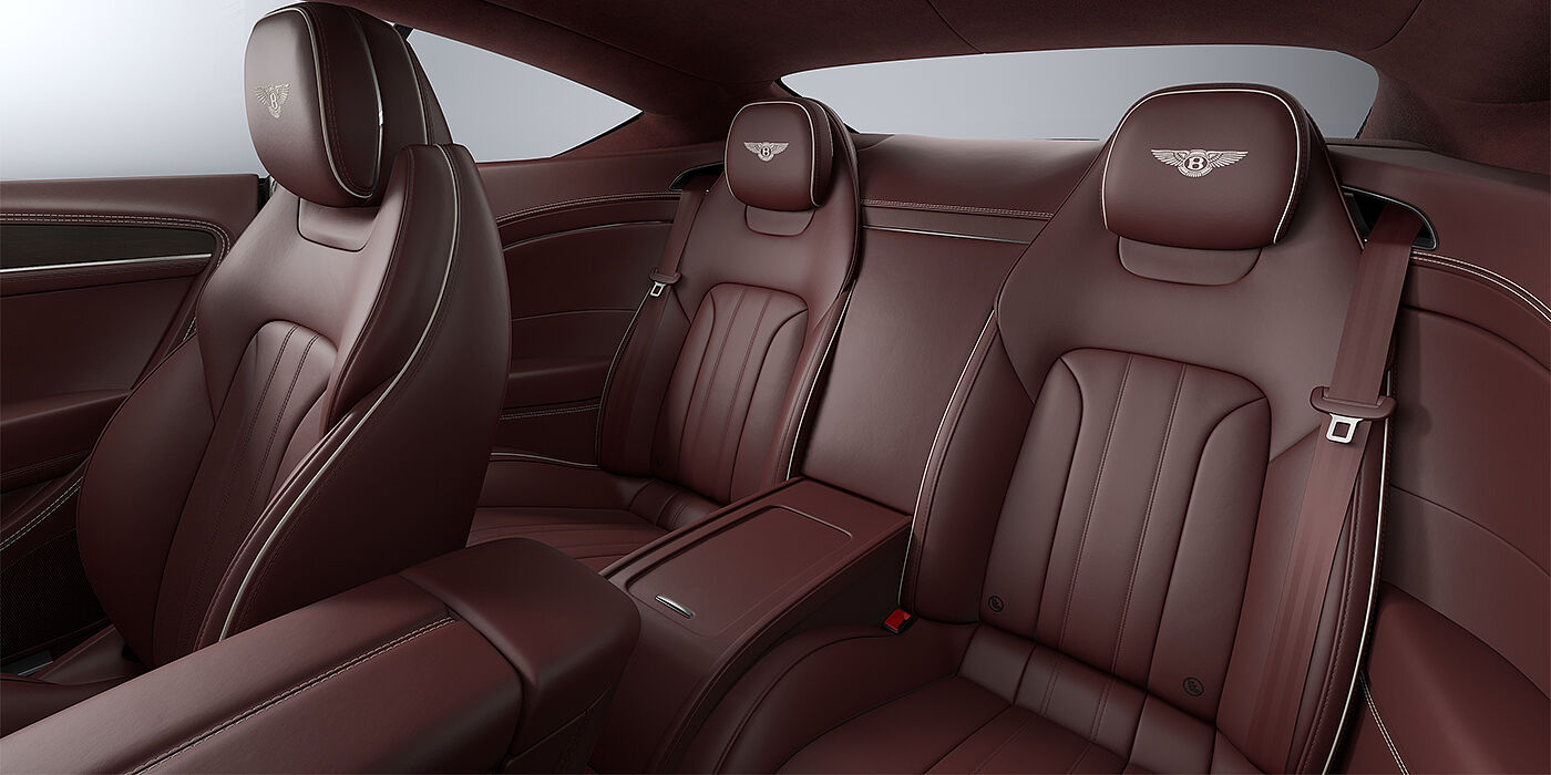 Gohm Sportwagen GmbH | Bentley Singen Bentley Continental GT coupe rear interior in Cricket ball hide