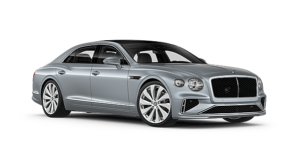 Gohm Sportwagen GmbH | Bentley Singen New Bentley Flying Spur sedan front three quarter in Silverlake paint