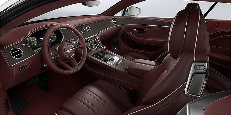 Gohm Sportwagen GmbH | Bentley Singen Bentley Continental GT coupe front interior in Cricket ball hide