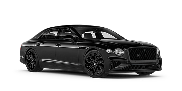 Gohm Sportwagen GmbH | Bentley Singen Bentley New Flying Spur Black Edition front three quarter in Onyx paint
