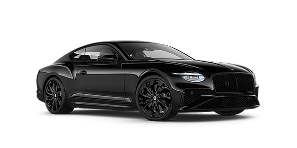 Gohm Sportwagen GmbH | Bentley Singen Bentley Continental GT Black Edition coupe front three quarter in Onyx black paint