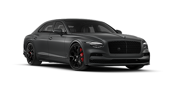 Gohm Sportwagen GmbH | Bentley Singen New Bentley Flying Spur S sedan in Anthracite Satin  paint front 3/4 with 22" Sports  wheels