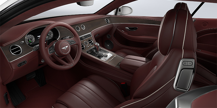 Gohm Sportwagen GmbH | Bentley Singen Bentley Continental GT coupe front interior in Cricket ball hide